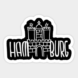 Hamburg Wappen Sticker